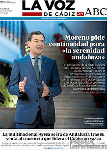 Periodico La Voz de Cádiz