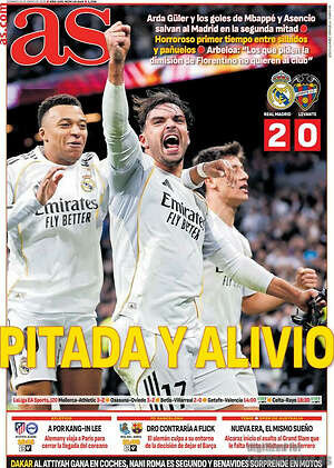 Portada diario AS