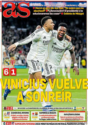 Portada diario AS