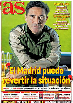 Portada diario AS