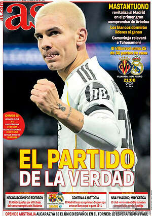 Portada diario AS