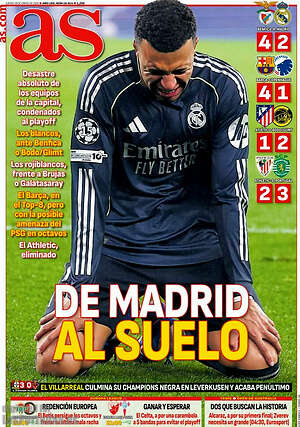 Portada diario AS