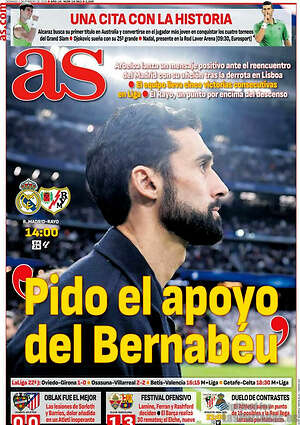 Portada diario AS