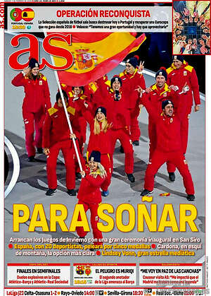 Portada diario AS