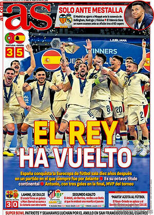 Portada diario AS