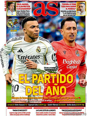 Portada diario AS