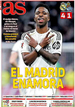 Portada diario AS
