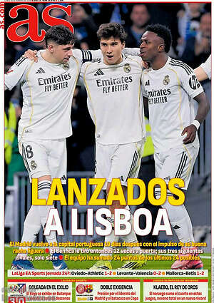 Portada diario AS