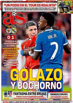 Portada diario AS