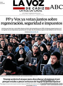Periodico La Voz de Cádiz