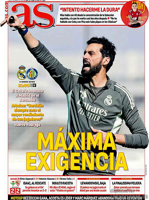 Portada diario AS