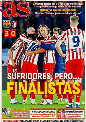 Portada diario AS
