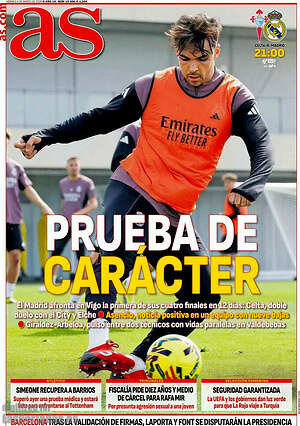 Portada diario AS