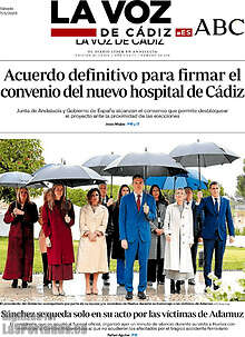 Periodico La Voz de Cádiz