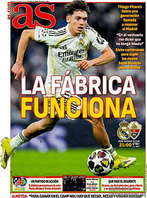 Portada diario AS