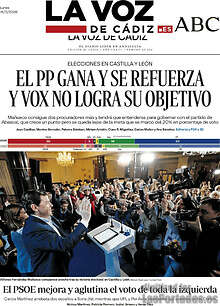 Periodico La Voz de Cádiz