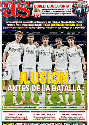 Portada diario AS