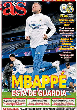 Portada diario AS