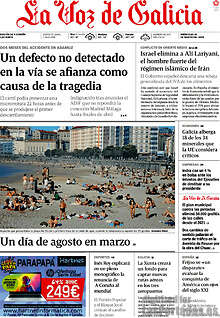Periodico La Voz de Galicia