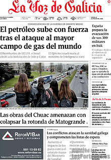 Periodico La Voz de Galicia