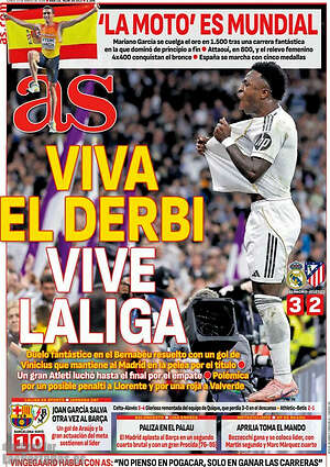 Portada diario AS
