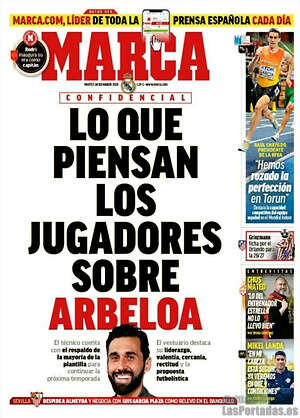 Portada diario Marca