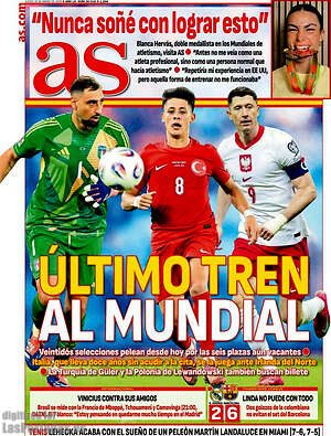 Portada diario AS