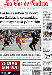 Periodico La Voz de Galicia