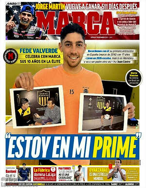 Portada diario Marca