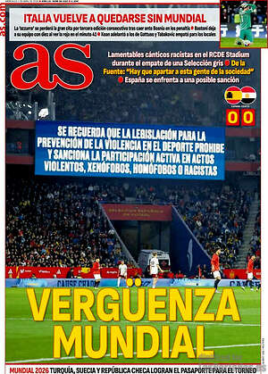 Portada diario AS
