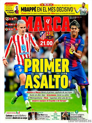 Portada diario Marca