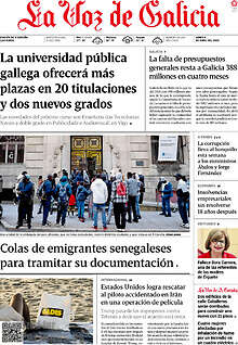 Periodico La Voz de Galicia