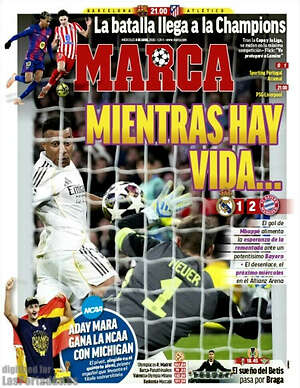 Portada diario Marca