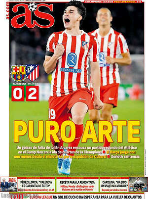 Portada diario AS