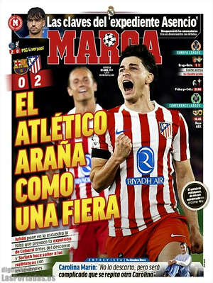 Portada diario Marca