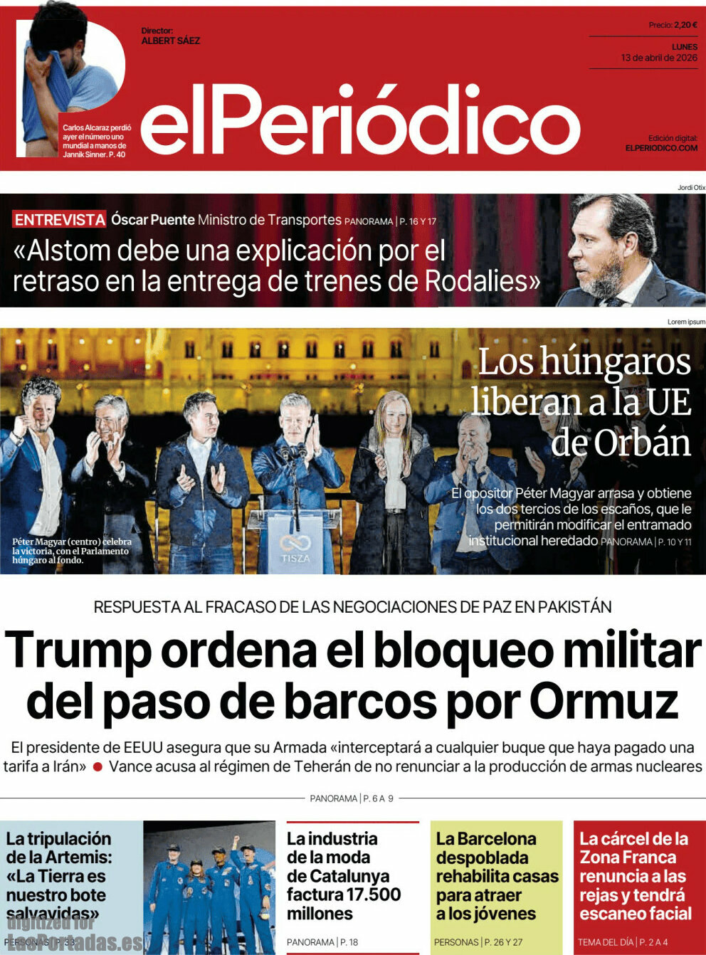 El Periódico de Catalunya(Castellano)