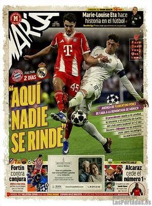 Portada diario Marca