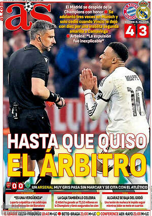 Portada diario AS