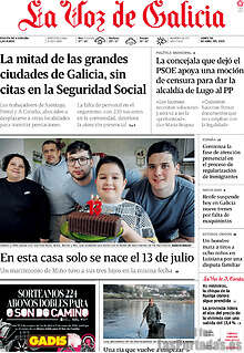 Periodico La Voz de Galicia