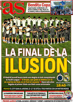Portada diario AS