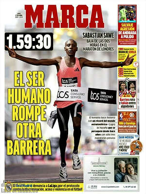Portada diario Marca