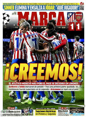 Portada diario Marca