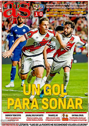 Portada diario AS