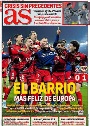 Portada diario AS