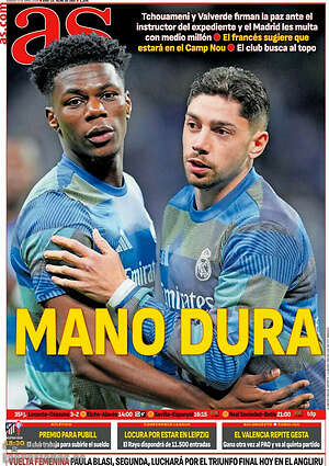 Portada diario AS