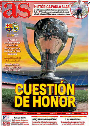 Portada diario AS