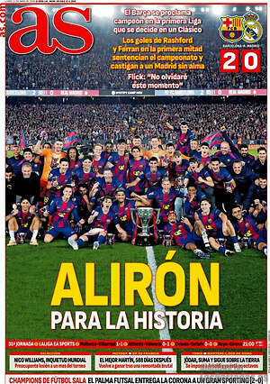 Portada diario AS