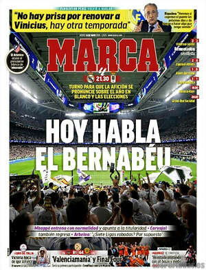 Portada diario Marca