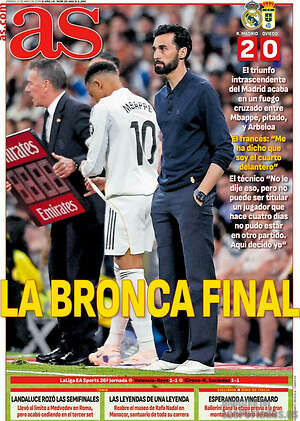 Portada diario AS