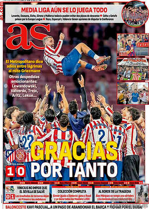 Portada diario AS